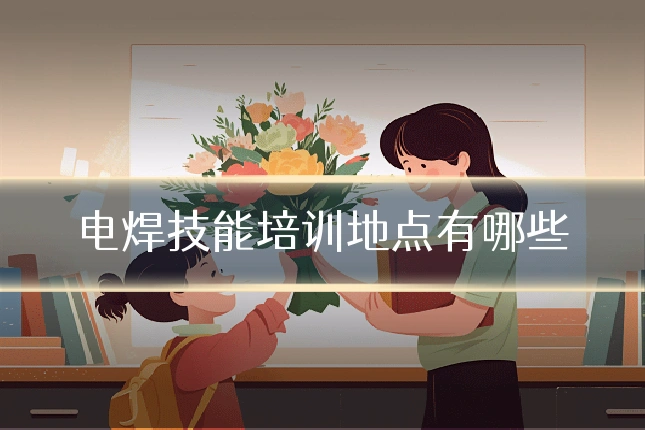 电焊技能培训地点有哪些