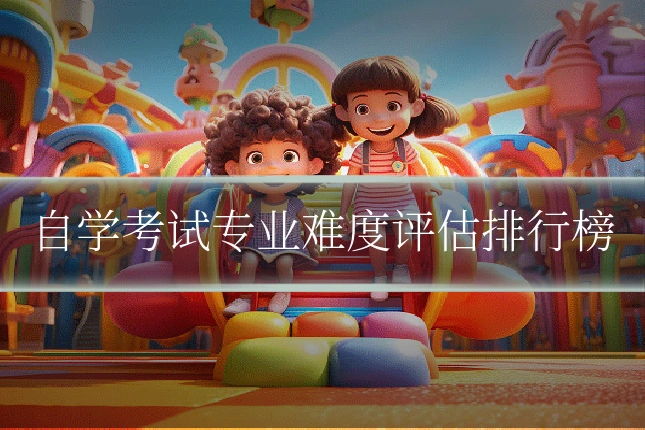 自学考试专业难度评估排行榜