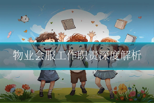 物业会服工作职责深度解析