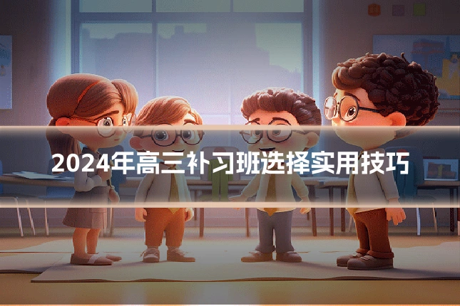 2024年高三补习班选择实用技巧