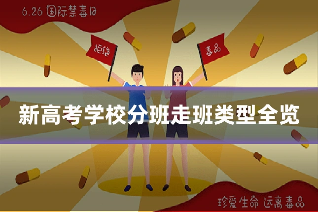 新高考学校分班走班类型全览