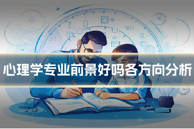 心理学专业前景好吗各方向分析