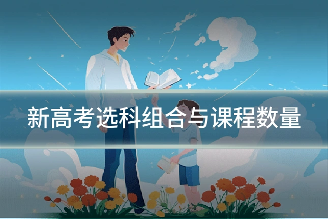 新高考选科组合与课程数量