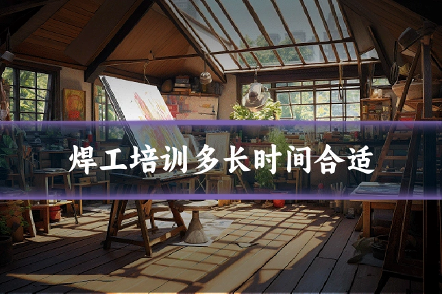 焊工培训多长时间合适