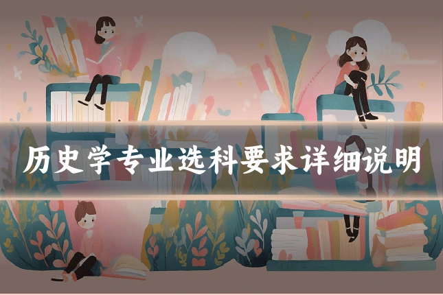 历史学专业选科要求详细说明
