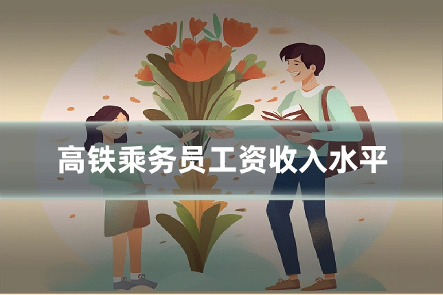 高铁乘务员工资收入水平