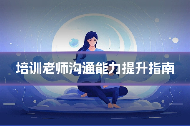 培训老师沟通能力提升指南