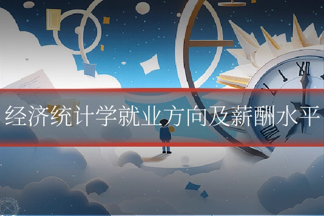 经济统计学就业方向及薪酬水平
