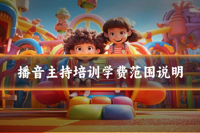 播音主持培训学费范围说明