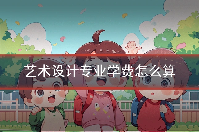 艺术设计专业学费怎么算