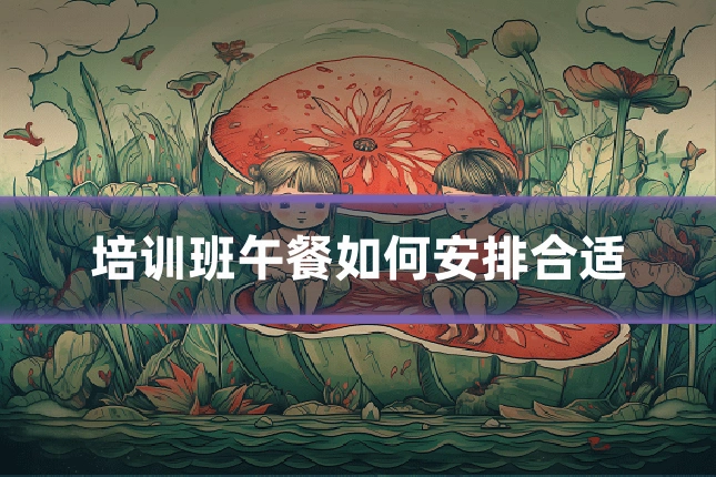 培训班午餐如何安排合适