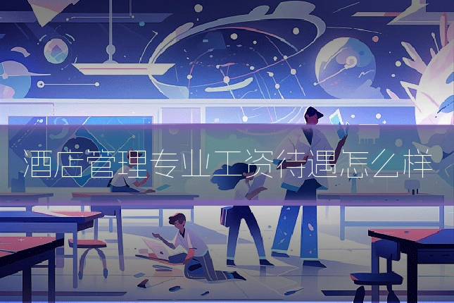 酒店管理专业工资待遇怎么样