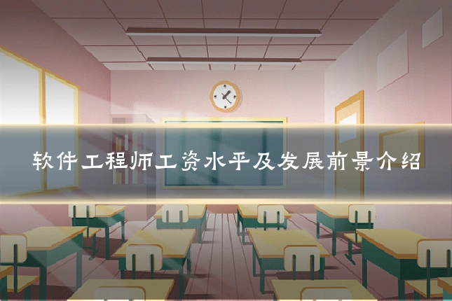 软件工程师工资水平及发展前景介绍
