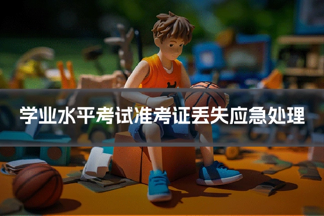 学业水平考试准考证丢失应急处理