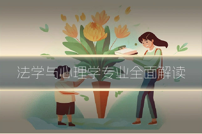 法学与心理学专业全面解读