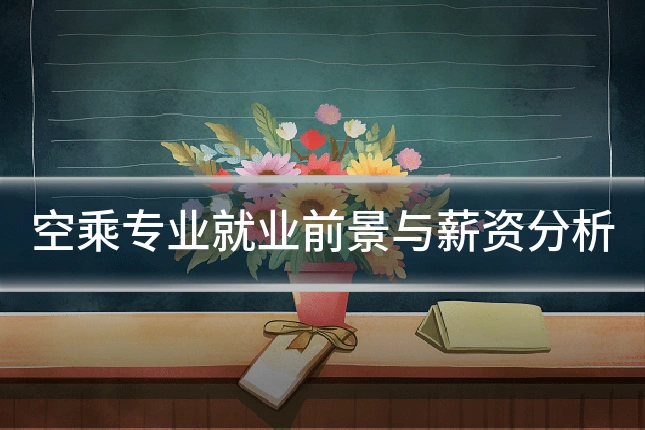 空乘专业就业前景与薪资分析