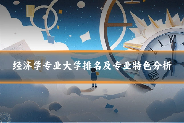 经济学专业大学排名及专业特色分析