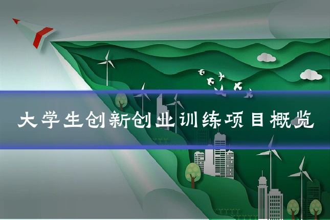 大学生创新创业训练项目概览