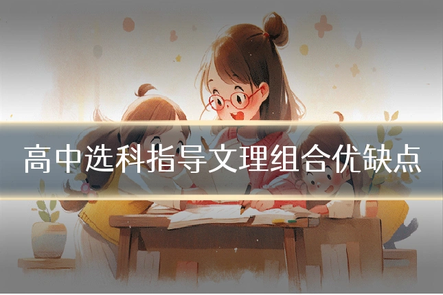 高中选科指导文理组合优缺点