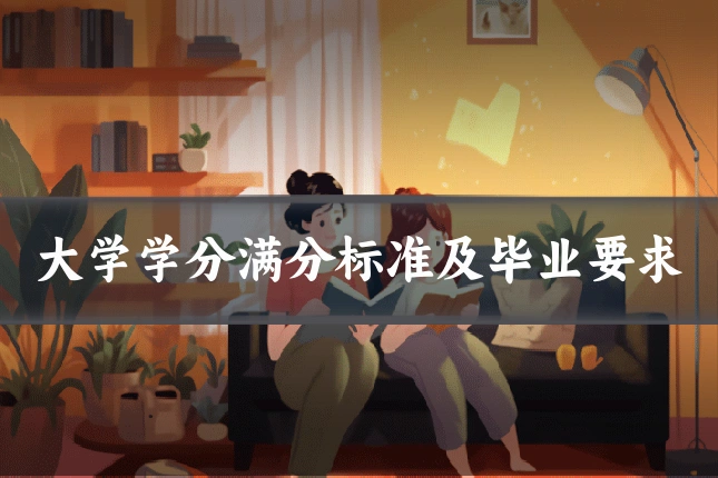 大学学分满分标准及毕业要求