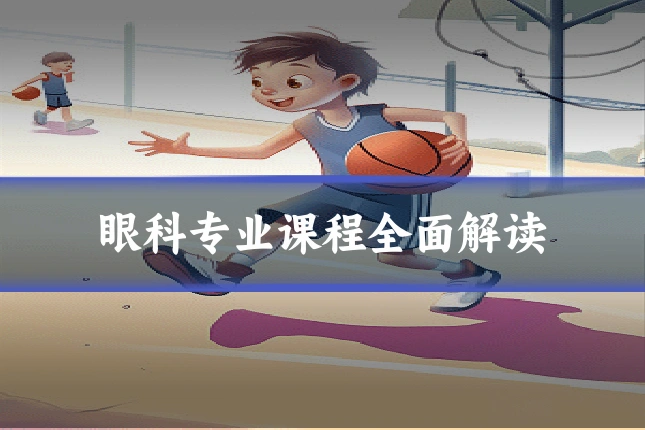 眼科专业课程全面解读