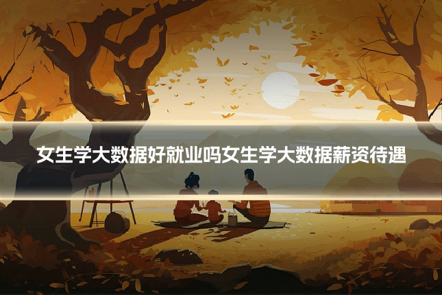女生学大数据好就业吗女生学大数据薪资待遇