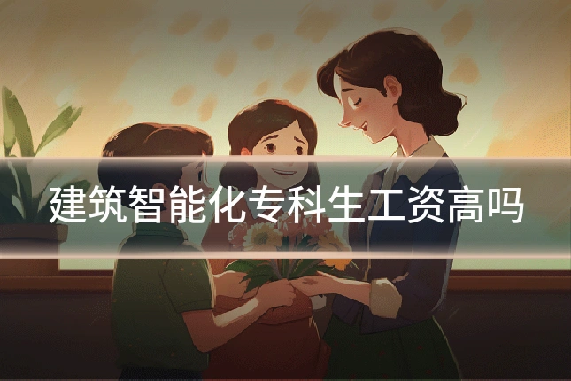 建筑智能化专科生工资高吗