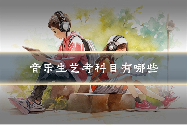 音乐生艺考科目有哪些
