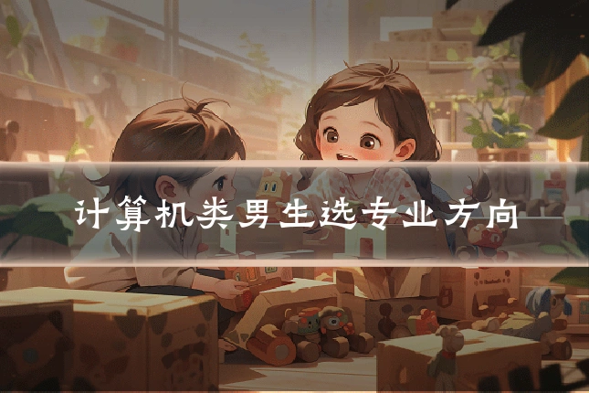 计算机类男生选专业方向