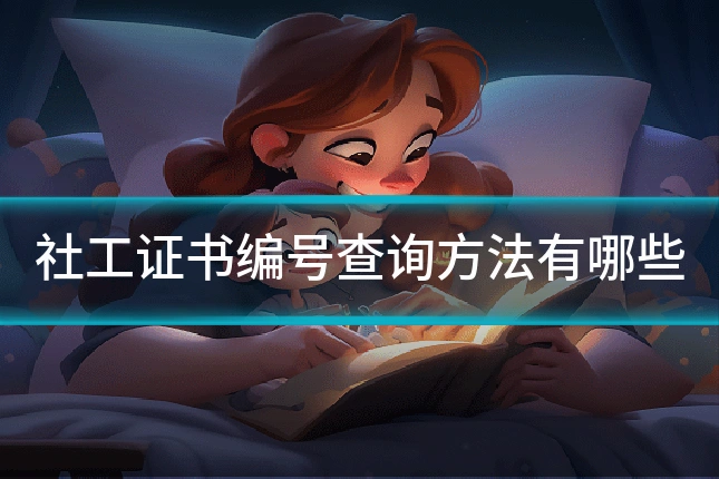 社工证书编号查询方法有哪些