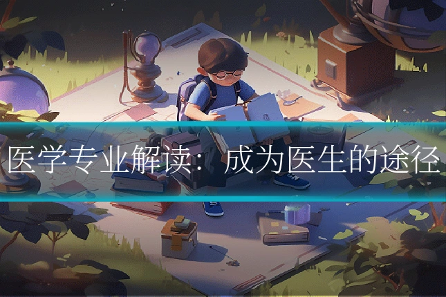 医学专业解读:成为医生的途径