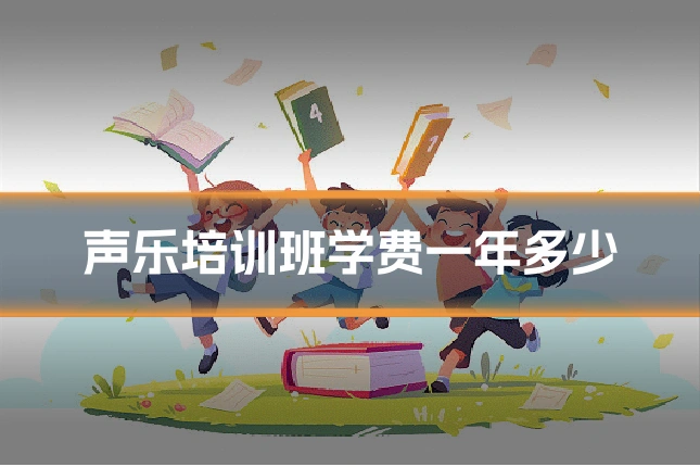 声乐培训班学费一年多少