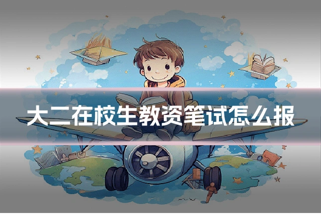大二在校生教资笔试怎么报