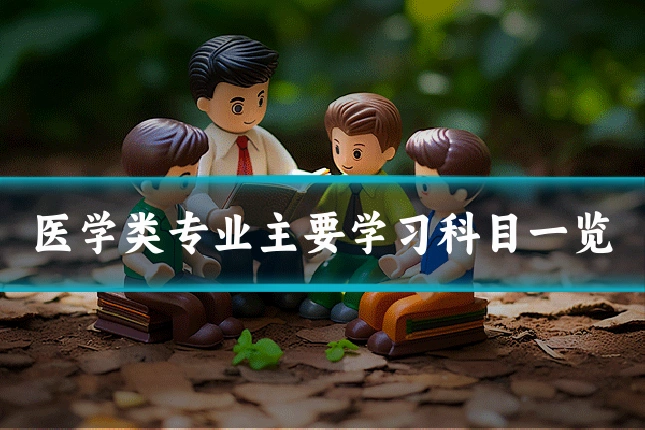 医学类专业主要学习科目一览