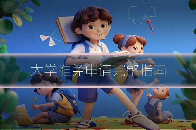 大学推免申请完整指南