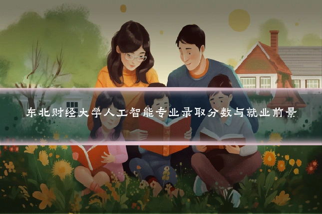 东北财经大学人工智能专业录取分数与就业前景