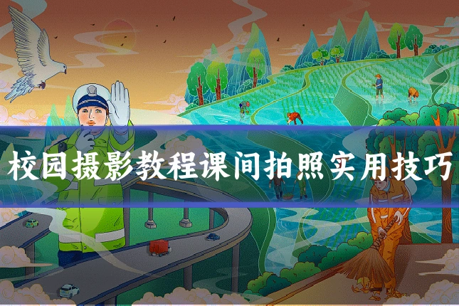 校园摄影教程课间拍照实用技巧