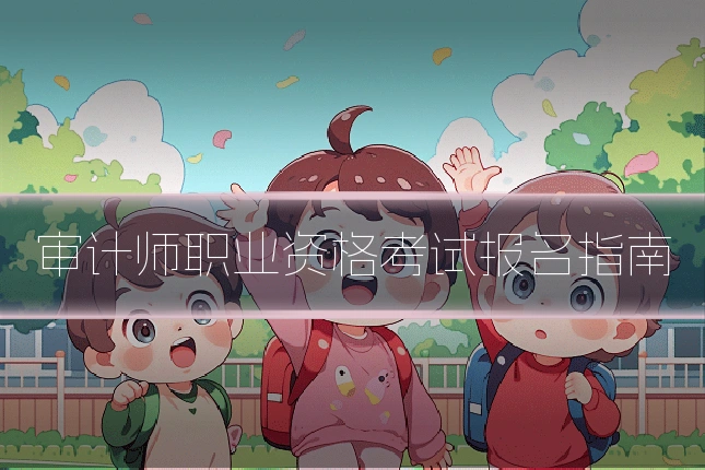 审计师职业资格考试报名指南