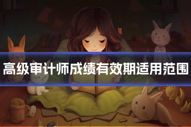 高级审计师成绩有效期适用范围