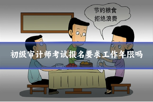 初级审计师考试报名要求工作年限吗