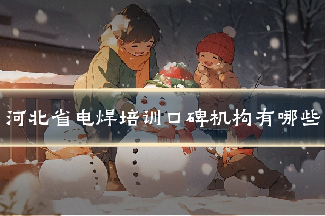 河北省电焊培训口碑机构有哪些