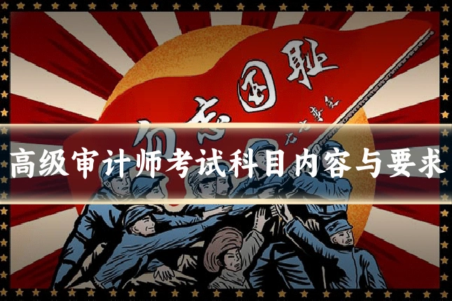 高级审计师考试科目内容与要求