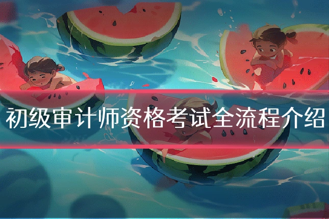 初级审计师资格考试全流程介绍