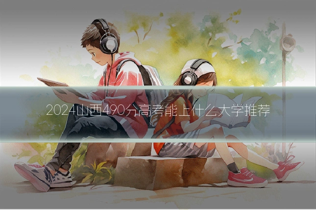 2024山西490分高考能上什么大学推荐