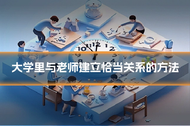 大学里与老师建立恰当关系的方法