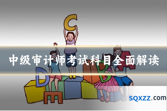 中级审计师考试科目全面解读
