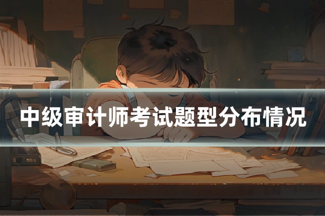中级审计师考试题型分布情况