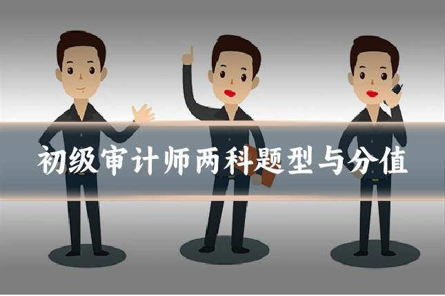 初级审计师两科题型与分值