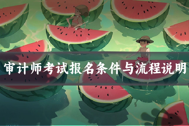 审计师考试报名条件与流程说明