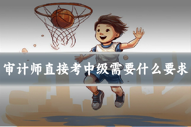 审计师直接考中级需要什么要求